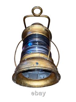 Vintage Antique Perkins Perko Marine Lamp 18
