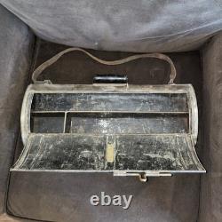 Vintage Antique Peter Gray & Sons Mfg. Railroad Or Tackle Box Stamped 913 Exc