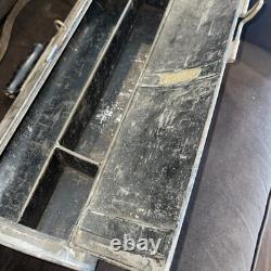 Vintage Antique Peter Gray & Sons Mfg. Railroad Or Tackle Box Stamped 913 Exc