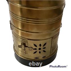 Vintage/Antique Re-Purposed Tin Can Based Lantern Lamp