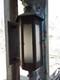 Vintage Antique Steel exterior lantern sconce 1910's, original. Porch light rare