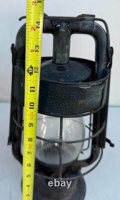 Vintage/Antique The Seagrave Co. Columbus Ohio Fire Department Lantern