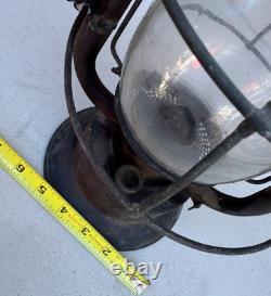Vintage/Antique The Seagrave Co. Columbus Ohio Fire Department Lantern