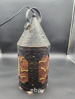 Vintage Antique Tiki Light Lantern Door County Baileys Harbor Florian II Italy
