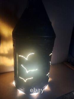 Vintage Antique Tiki Light Lantern Door County Baileys Harbor Florian II Italy