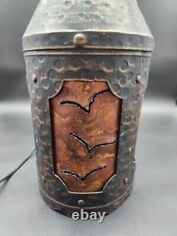 Vintage Antique Tiki Light Lantern Door County Baileys Harbor Florian II Italy