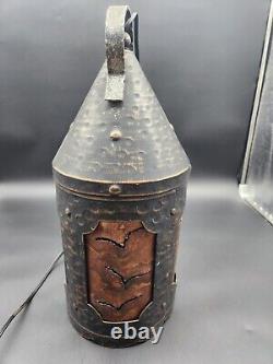 Vintage Antique Tiki Light Lantern Door County Baileys Harbor Florian II Italy