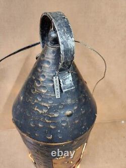 Vintage Antique Tiki Light Lantern Door County Baileys Harbor Florian II Italy