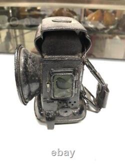 Vintage Antique Unique Early BICYCLE Lamp LANTERN Light w JEWELS 1900's OLD Bike