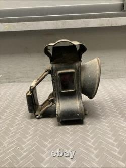 Vintage Antique Unique Early Bicycle Lamp Lantern Light W Jewels 1900's Old Bike