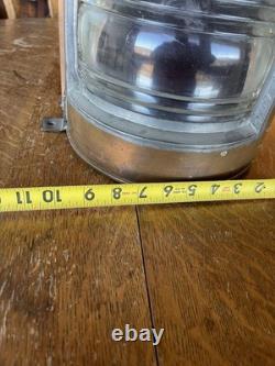 Vintage-Antique-WW11-Alderson-Ship's-Nav-Light-Port-All-Brass-VeryNice-Gorgeous