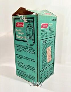 Vintage April 1978 Coleman 220J Lantern With Original Box Nice