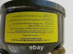 Vintage Armstrong US Army Military Green Lantern Pyrex Globe USA 1977