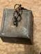 Vintage Art & Craft Style Copper Hanging Lantern With Art Glass of 1900 1940