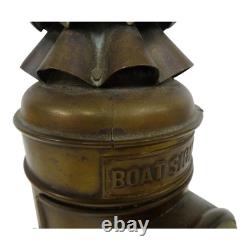Vintage Brass Boat Signal Oil Lamp Marine Nautical Navigation Lantern