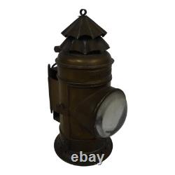 Vintage Brass Boat Signal Oil Lamp Marine Nautical Navigation Lantern