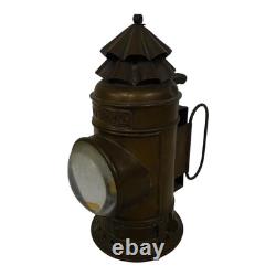 Vintage Brass Boat Signal Oil Lamp Marine Nautical Navigation Lantern