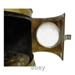 Vintage Brass Boat Signal Oil Lamp Marine Nautical Navigation Lantern