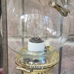 Vintage Brass Cargo Light Corded Electric 3954 Great Britain 1939 Lantern