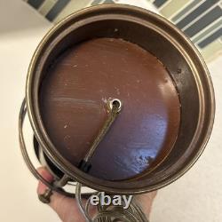 Vintage Brass & Copper Cargo Light Lantern Star Of India 1820 Converted To Elec