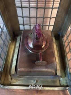Vintage Brass Heavy Kerosene Lantern Stall Lamp