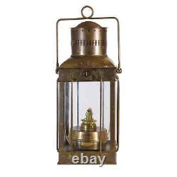 Vintage Brass Marine Lantern