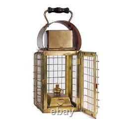 Vintage Brass Marine Lantern