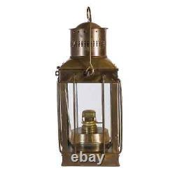 Vintage Brass Marine Lantern