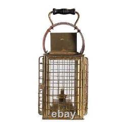 Vintage Brass Marine Lantern