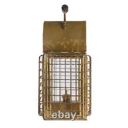 Vintage Brass Marine Lantern