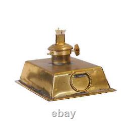 Vintage Brass Marine Lantern