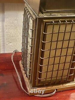 Vintage Brass Nautical Lantern That My Husband Made Into A Lamp 6x16