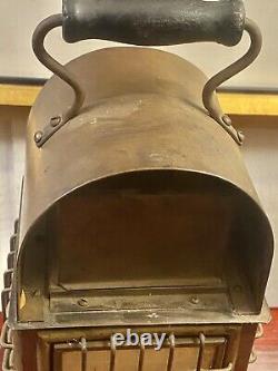 Vintage Brass Nautical Lantern That My Husband Made Into A Lamp 6x16