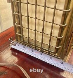 Vintage Brass Nautical Lantern That My Husband Made Into A Lamp 6x16