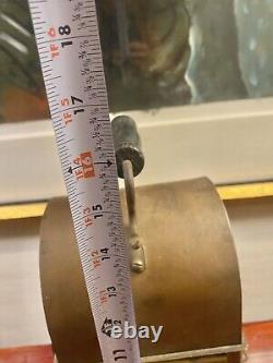Vintage Brass Nautical Lantern That My Husband Made Into A Lamp 6x16
