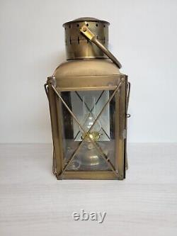 Vintage Brass Oil Lantern Never Lit
