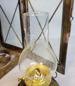 Vintage Brass Oil Lantern Never Lit