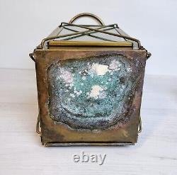 Vintage Brass Oil Lantern Never Lit