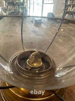 Vintage Brass Onion Ship Lantern