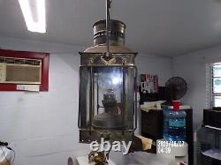 Vintage Brass Ship Lantern, never used