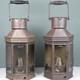 Vintage Brass Ships Cabin Oil Lantern W P & CO 1941 Birmingham England Lot 2