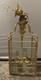 Vintage Brass hexagonal hall lantern Hanging Chandelier