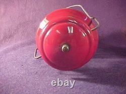 Vintage Burgundy/Maroon Coleman 200A Lantern 4-62