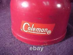 Vintage Burgundy/Maroon Coleman 200A Lantern 4-62