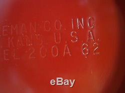 Vintage COLEMAN 200A Red LANTERN 1962 USA Original Box EXCELLENT