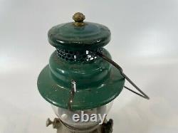 Vintage COLEMAN 242C Sunshine of Night 550 Globe Kerosene Gas Brass USA Lantern