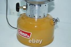 Vintage COLEMAN Model 228F GOLD BOND Double Mantle Lantern 1-72 RARE Lantern
