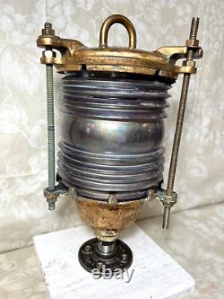 Vintage Carlisle & Finch Co. Brass Nautical Lantern