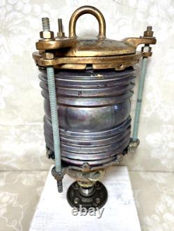 Vintage Carlisle & Finch Co. Brass Nautical Lantern