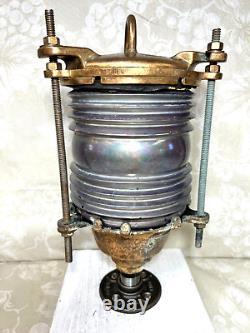 Vintage Carlisle & Finch Co. Brass Nautical Lantern